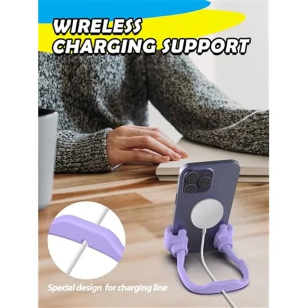 Adjustable Phone Stand Desk Cell Phone Holder Thumbs Up Phone Holder Rotating